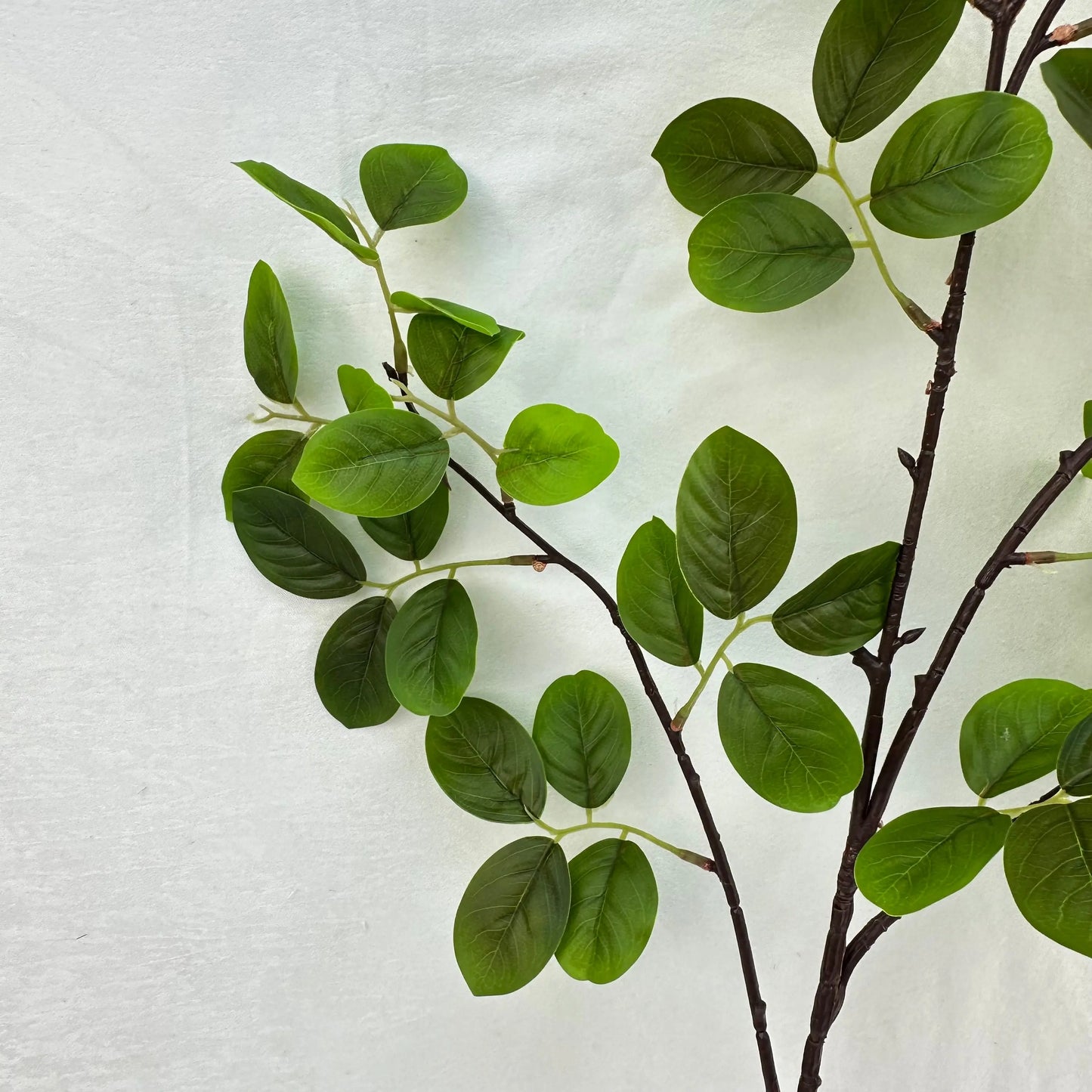 Green Silk Crape Myrtle Leaf Branch RosesHQ.com