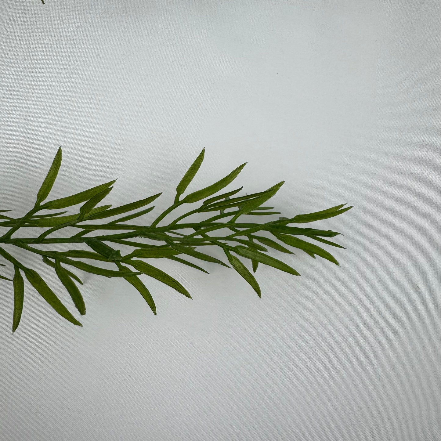 Green Silk Hanging Vanilla Branch