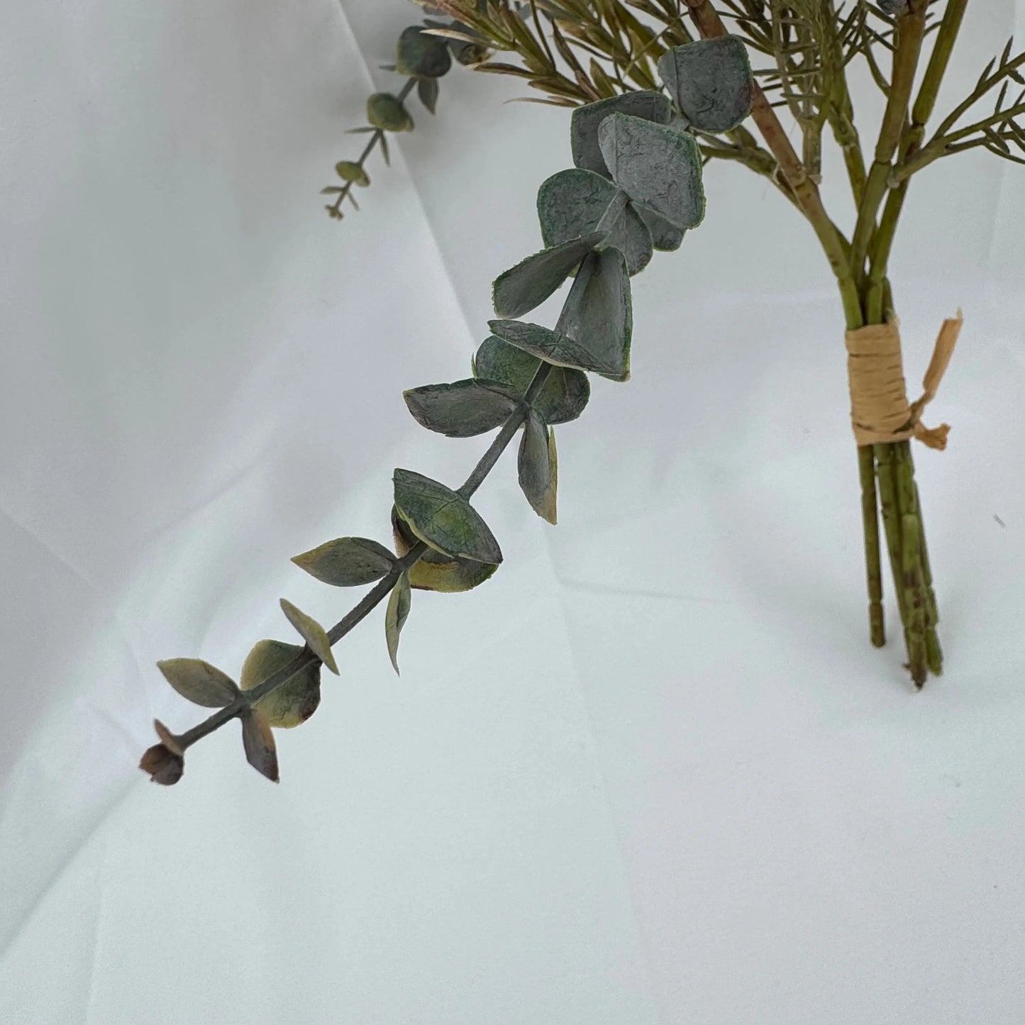 Orange Silk Burnt Edge Rose Bud Bush - 20 Heads RosesHQ.com