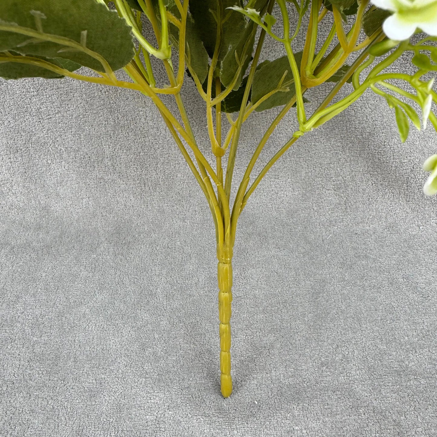 White Silk Carnation Bush - 7 Heads RosesHQ.com
