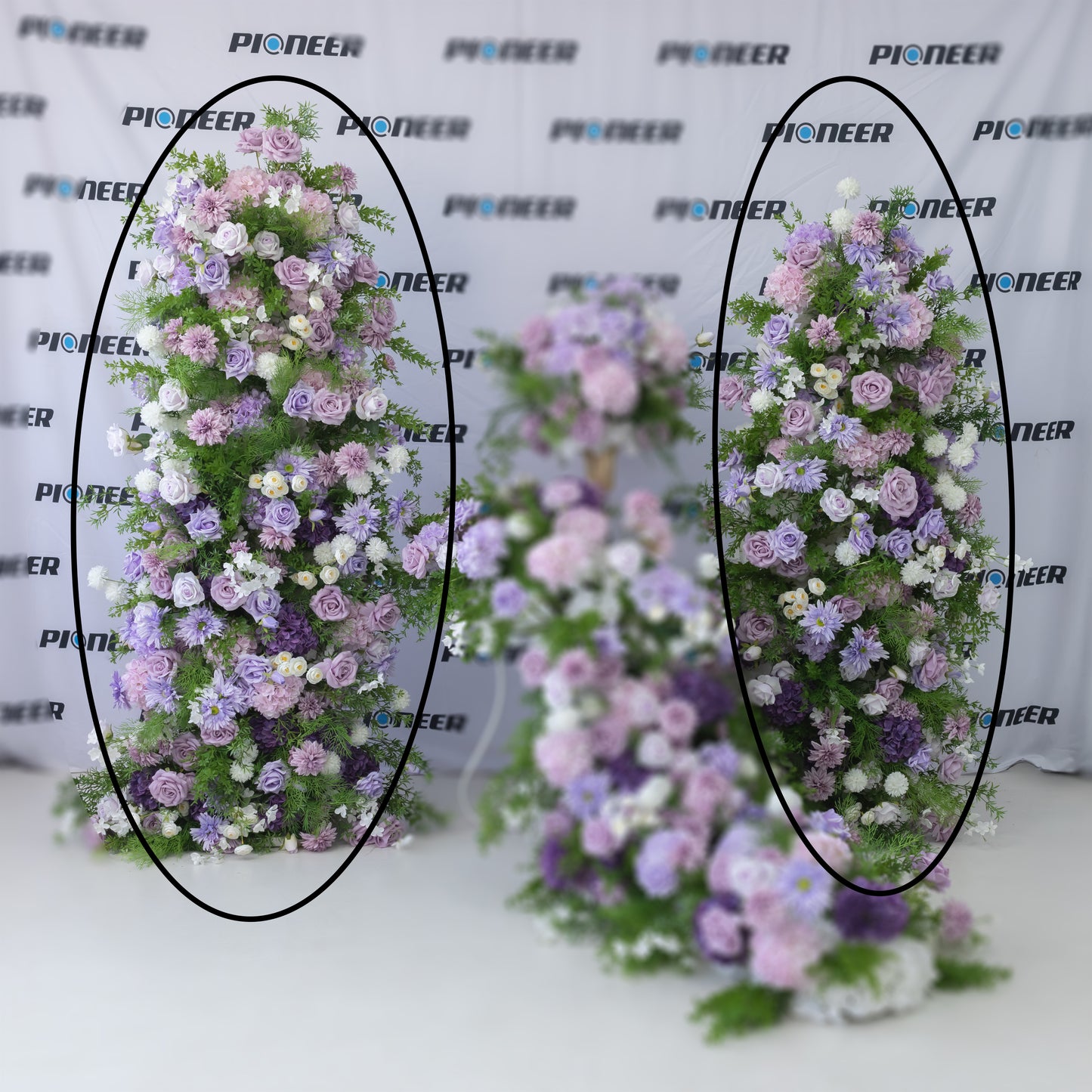Lavender Meadow Floral Arch