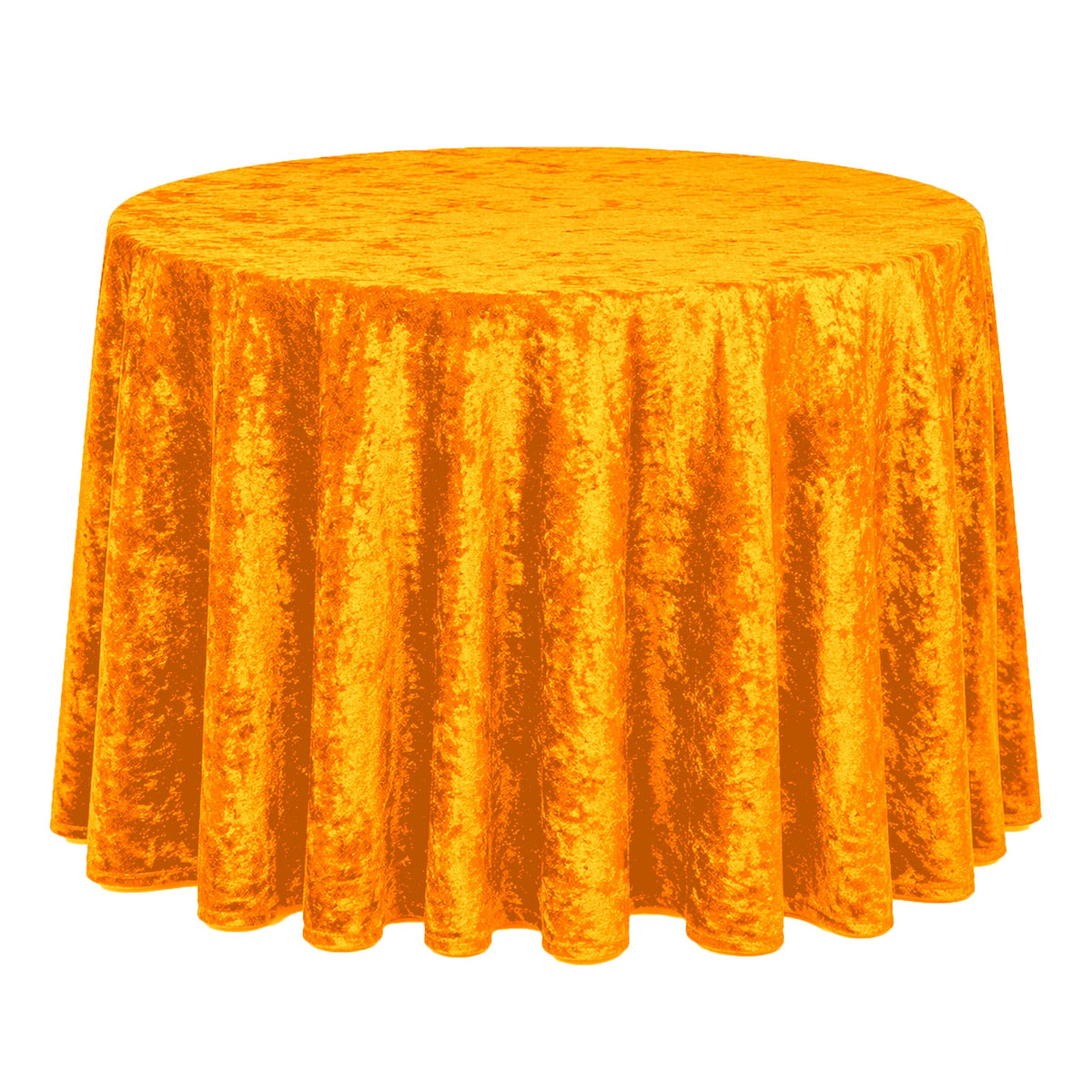 Crushed Velvet Table Cloth 120" Round