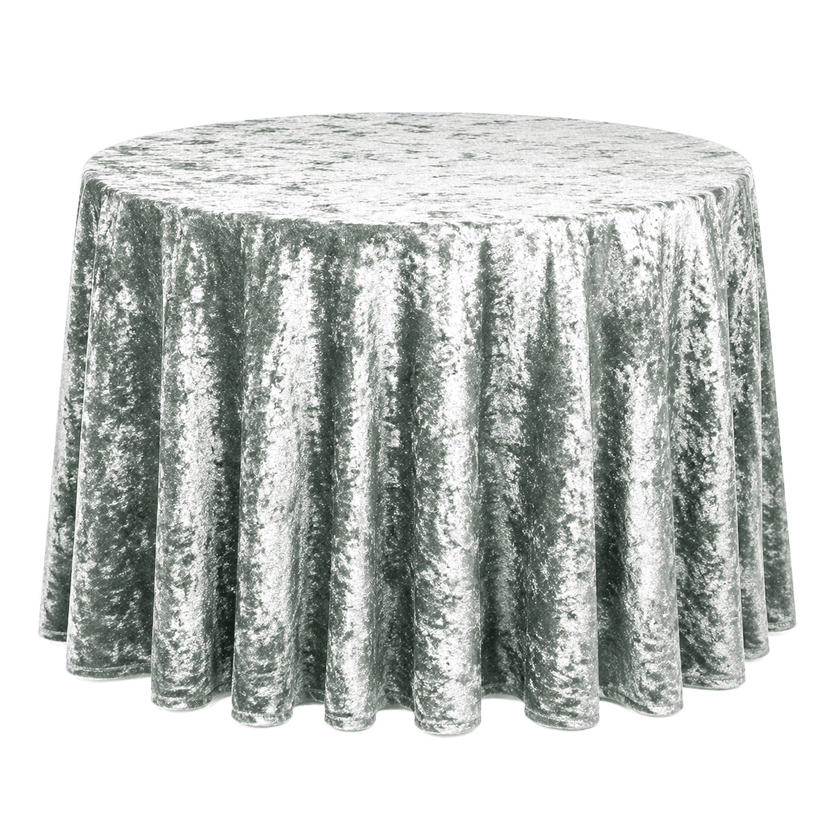 Crushed Velvet Table Cloth 120" Round