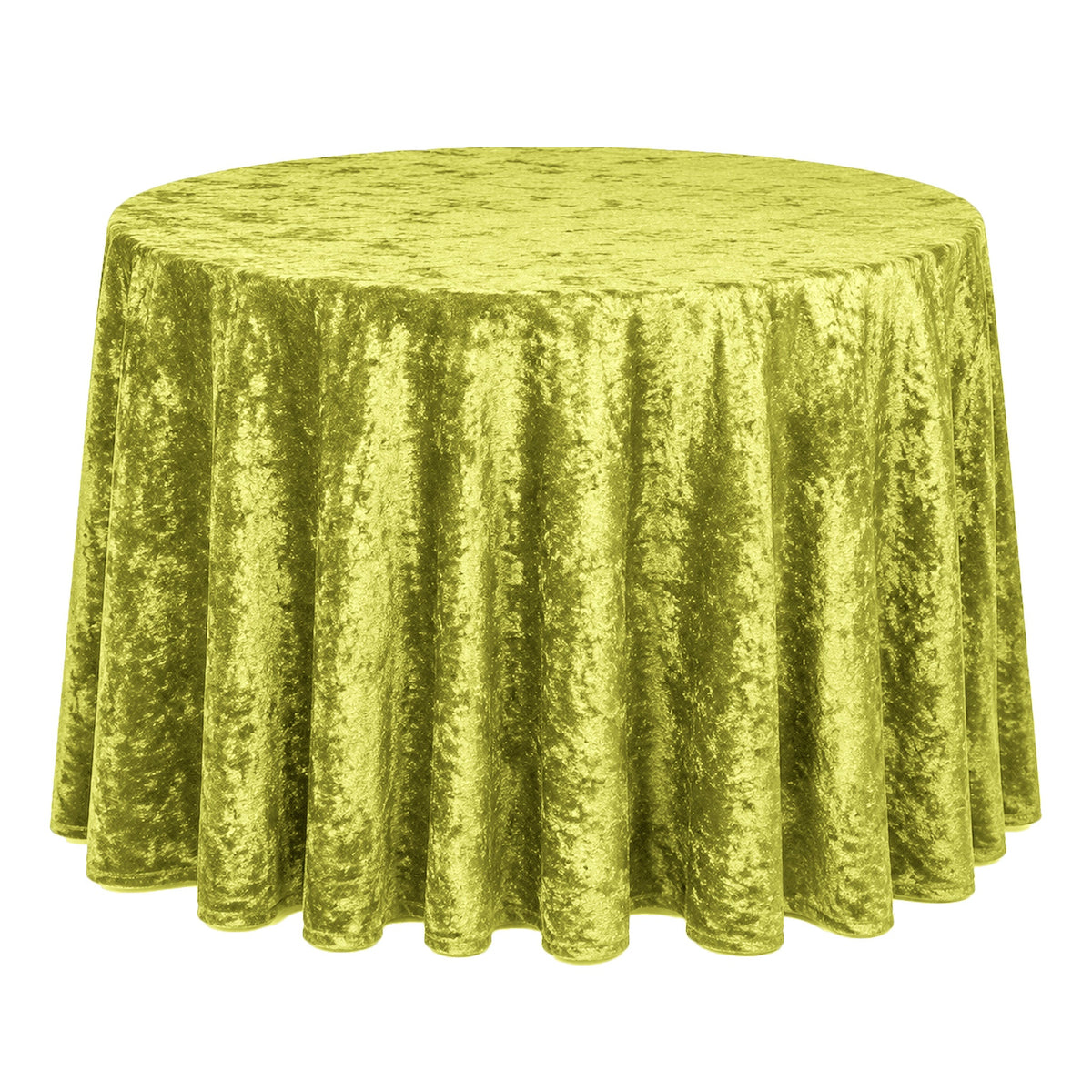 Crushed Velvet Table Cloth 120" Round
