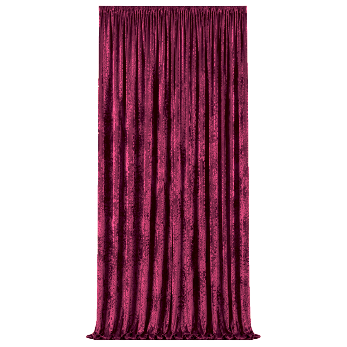 Crushed Velvet Backdrop 5Ft X 16Ft