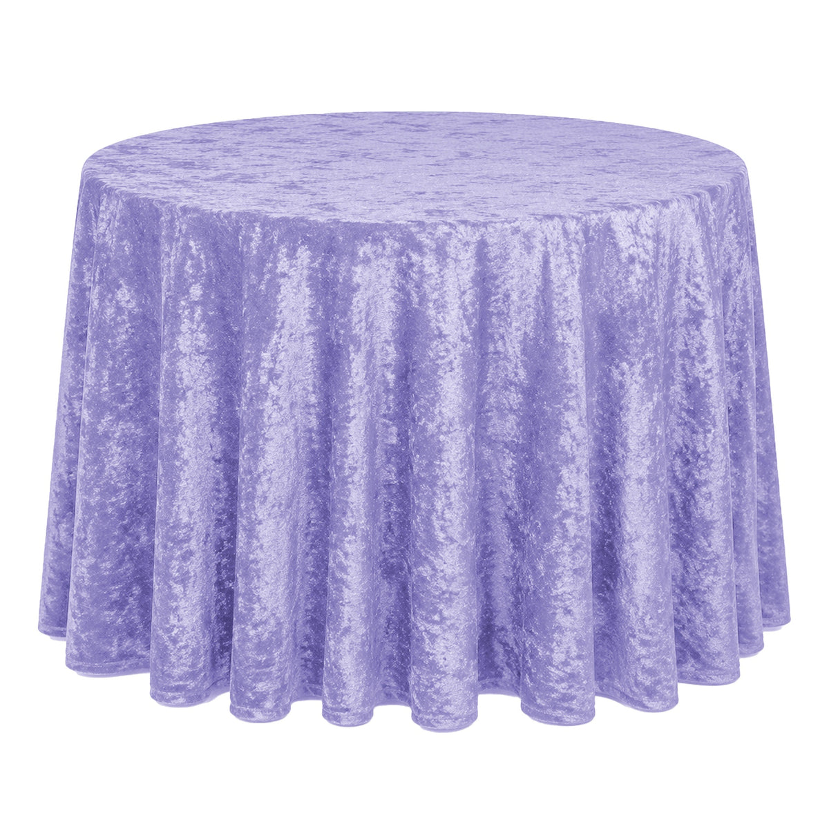 Crushed Velvet Table Cloth 120" Round