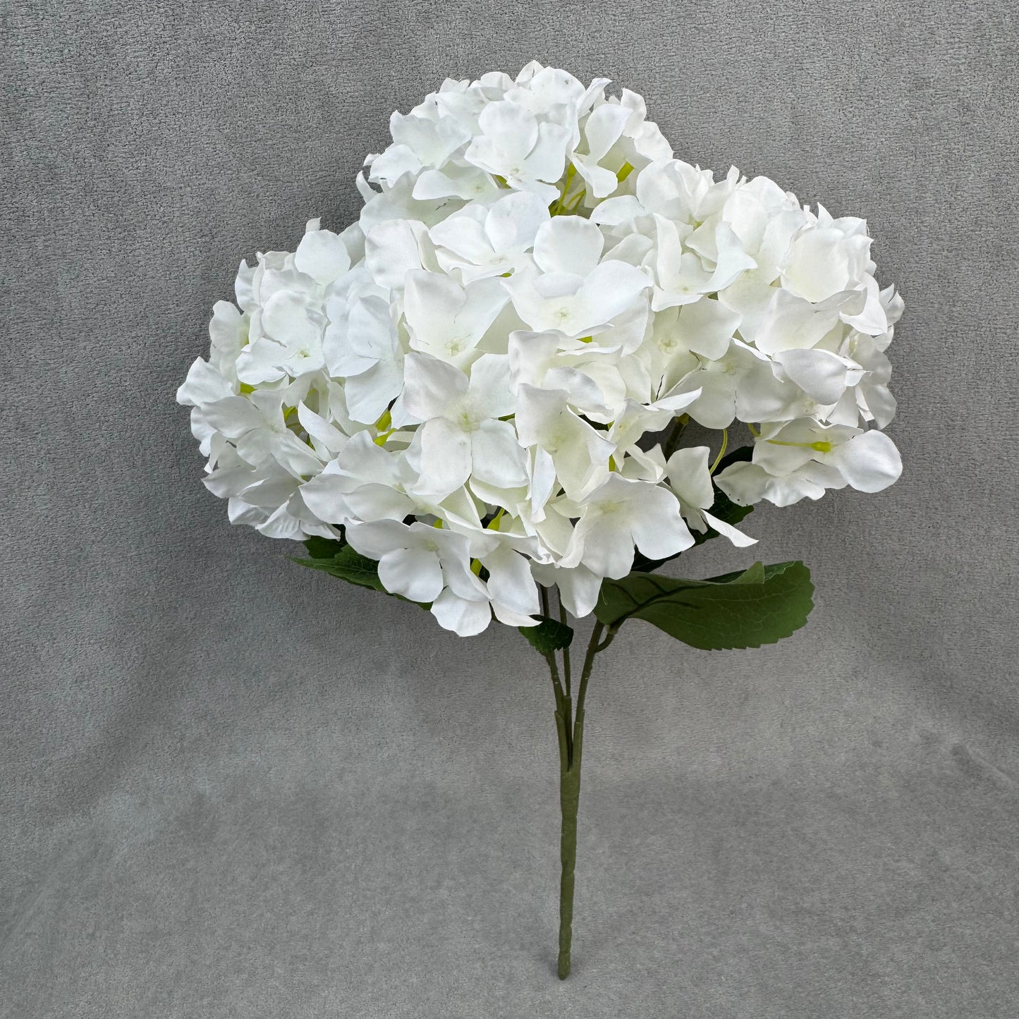 White Silk Peony Spray - 3 Heads