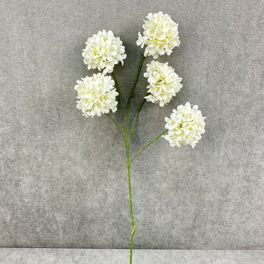 Ivory Silk Candy Hydrangea Bush - 5 Heads
