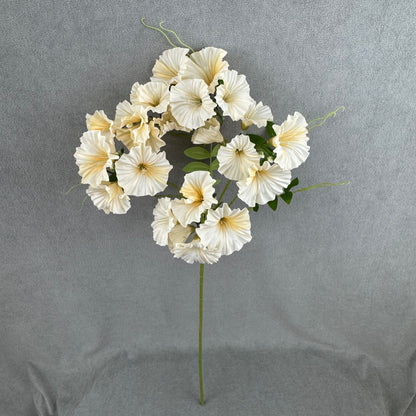 Champagne Silk Morning Glory Spray