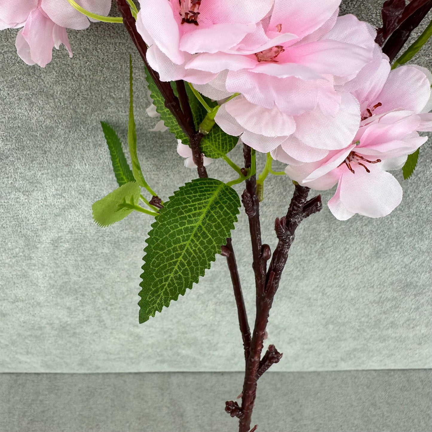 Pink Silk New Pastoral Large Cherry Blossom Branch