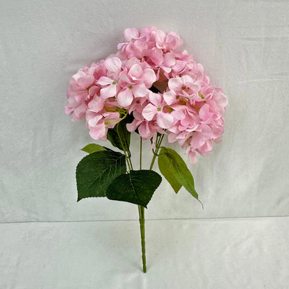 Pink Silk Print Hydrangea Bush - 5 Heads RosesHQ.com