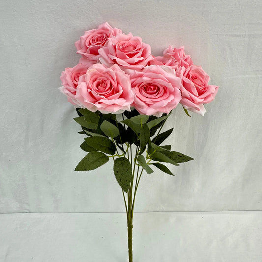 Pink Silk Diamond Rose Bush - 9 Heads RosesHQ.com