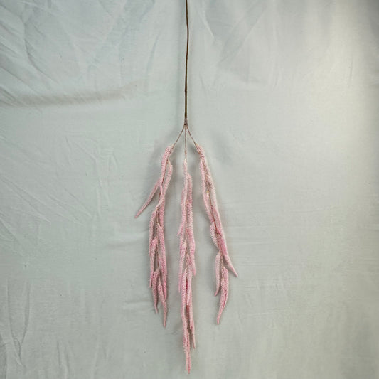 Pink Silk Amaranthus Stem