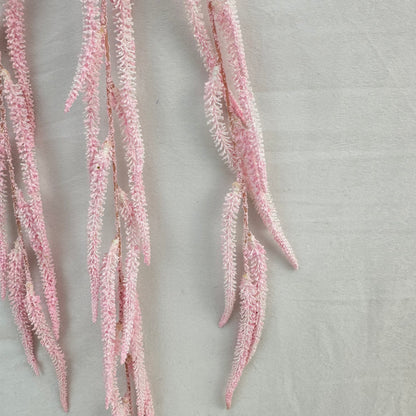 Pink Silk Amaranthus Stem
