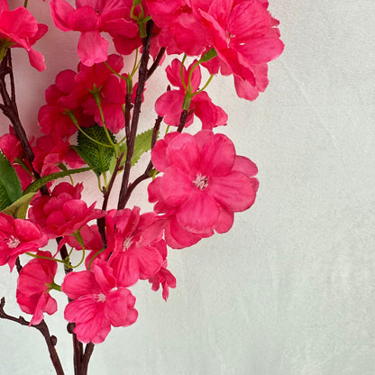 Pink Silk New Pastoral Large Cherry Blossom Branch