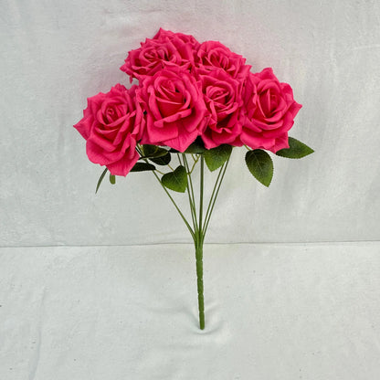 Pink Silk Fruit Rose Bush - 9 Heads RosesHQ.com