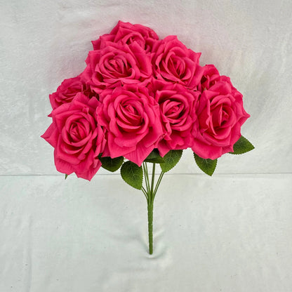 Pink Silk Fruit Rose Bush - 9 Heads RosesHQ.com