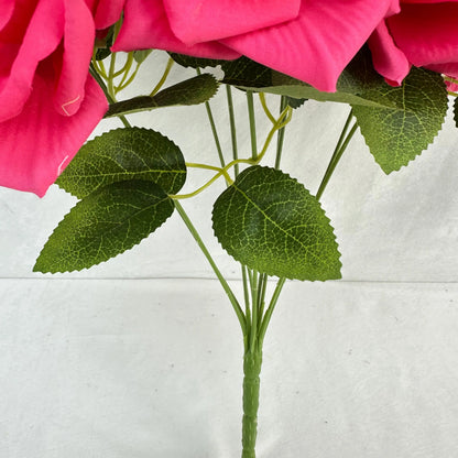 Pink Silk Fruit Rose Bush - 9 Heads RosesHQ.com