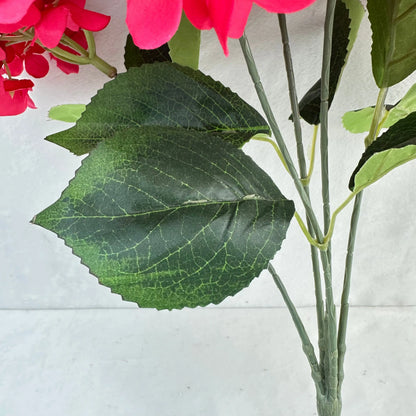Pink Silk French Hydrangea Bush - 5 Heads RosesHQ.com