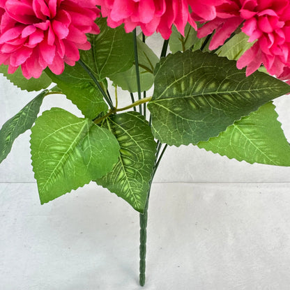 Pink Silk Autumn Chrysanthemum Bush - 12 Heads RosesHQ.com