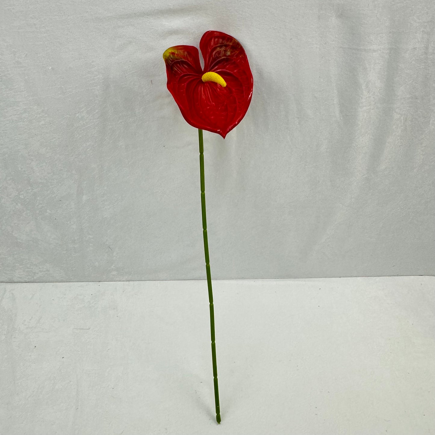 Red Real Touch Anthurium Stem