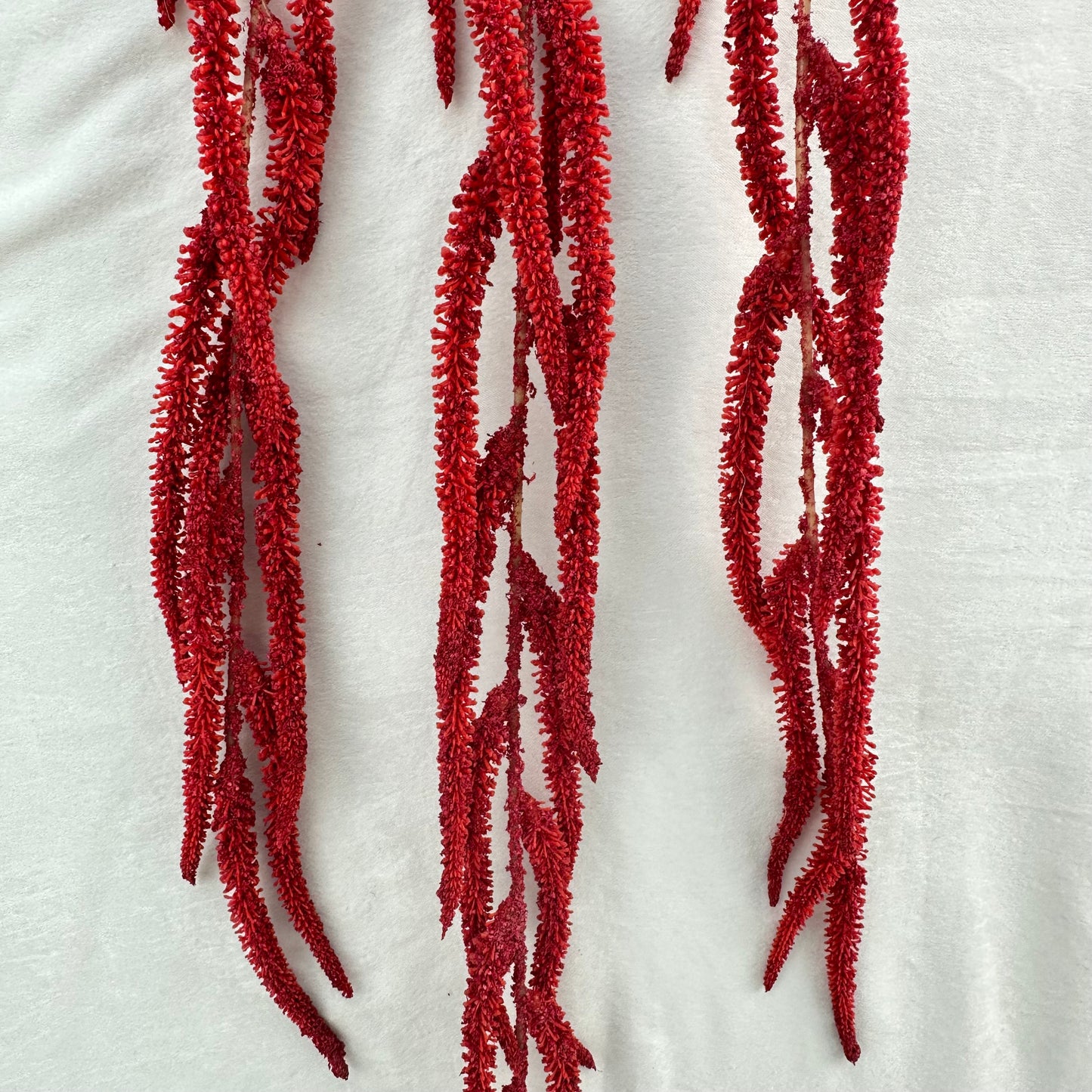 Red Silk Amaranthus Stem