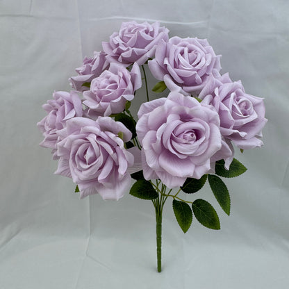 Lilac Silk Fruit Rose Bush - 9 Heads