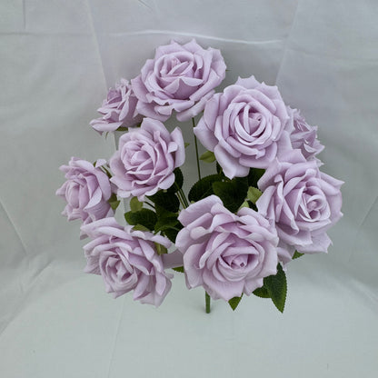 Lilac Silk Fruit Rose Bush - 9 Heads