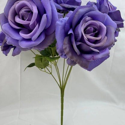 Lilac Silk Star Moon Rose Bush - 7 Heads RosesHQ.com