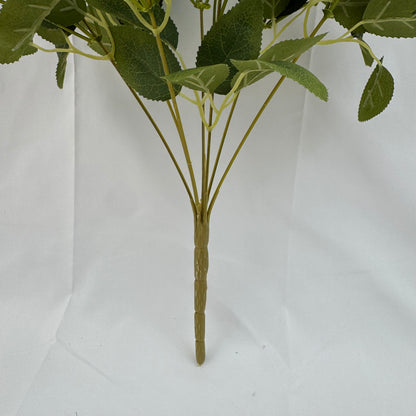 Lilac Silk Wrapped Rose Bush - 7 Heads