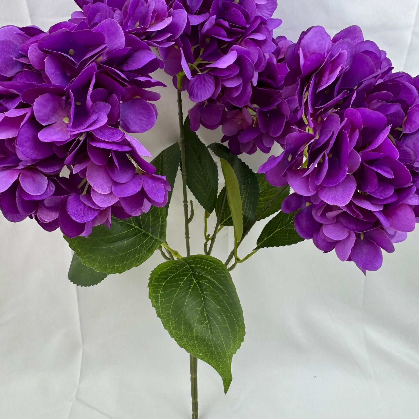 Purple Silk French Hydrangea Bush - 5 Heads RosesHQ.com