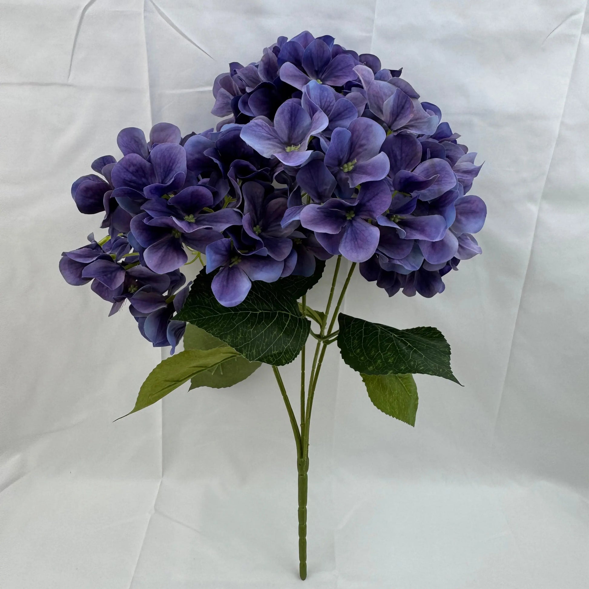 Purple Silk 3D Hydrangea Bush - 5 Heads RosesHQ.com