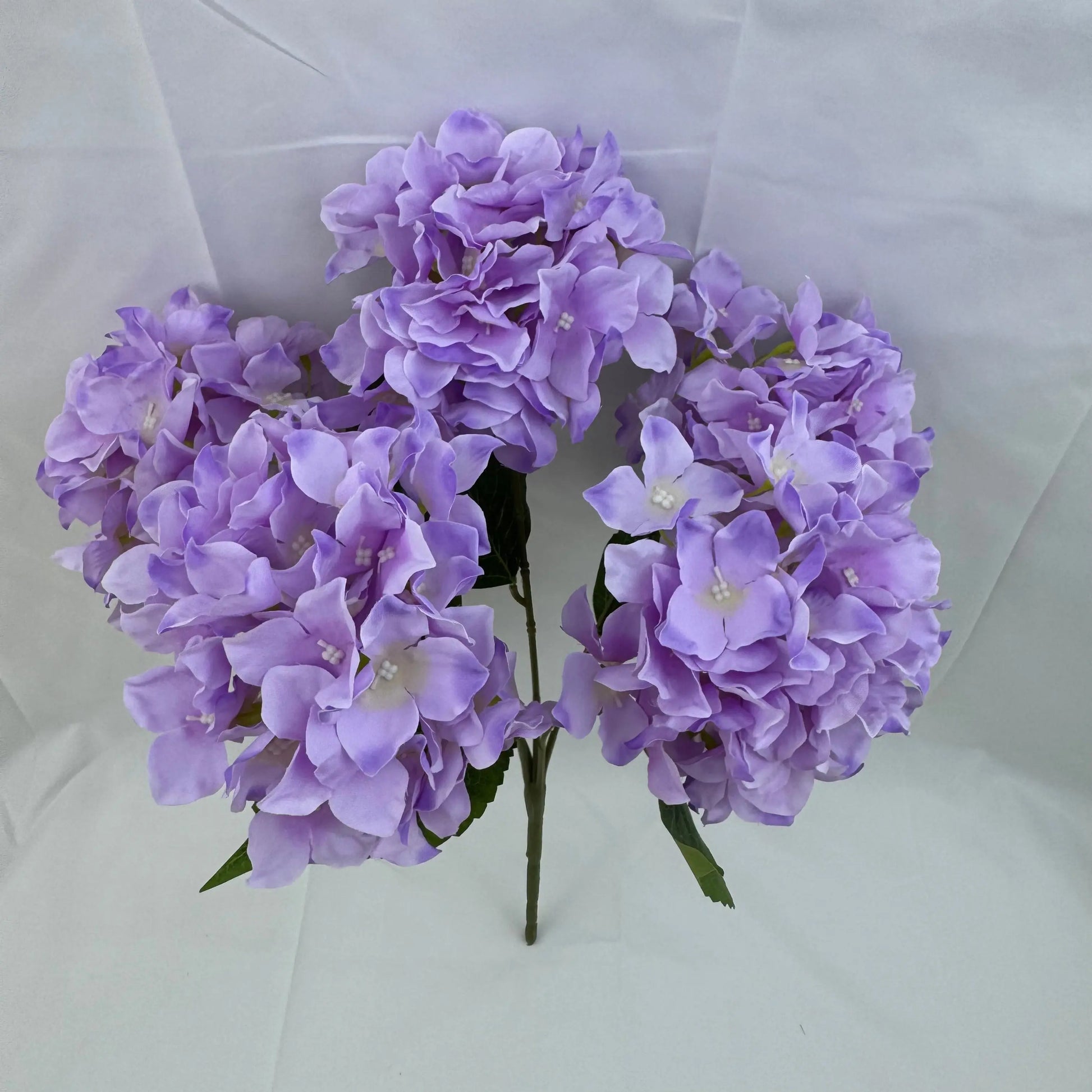 Lavender Silk 3D Hydrangea Bush - 5 Heads RosesHQ.com