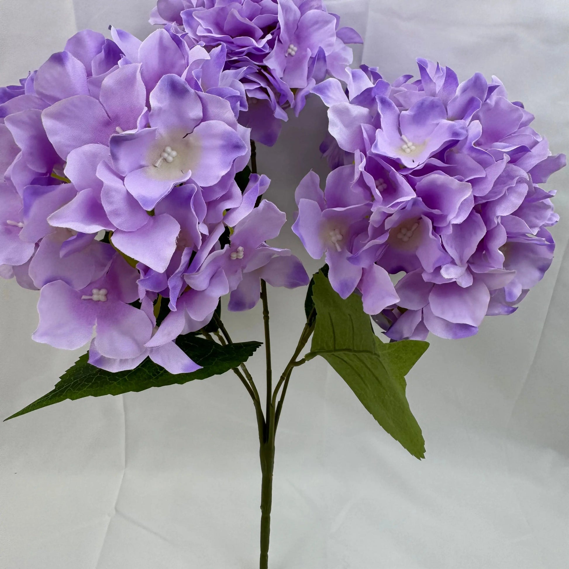 Lavender Silk 3D Hydrangea Bush - 5 Heads RosesHQ.com