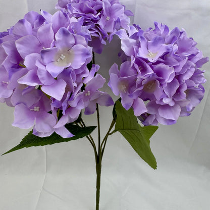 Lavender Silk 3D Hydrangea Bush - 5 Heads RosesHQ.com