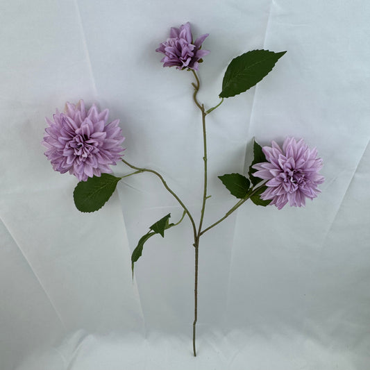 Lavender Silk Splendid Bloom 3 Branch