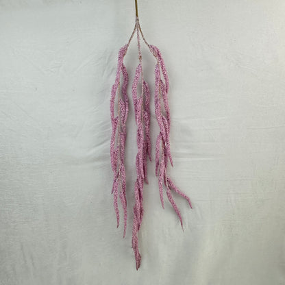 Pink Silk Amaranthus Stem