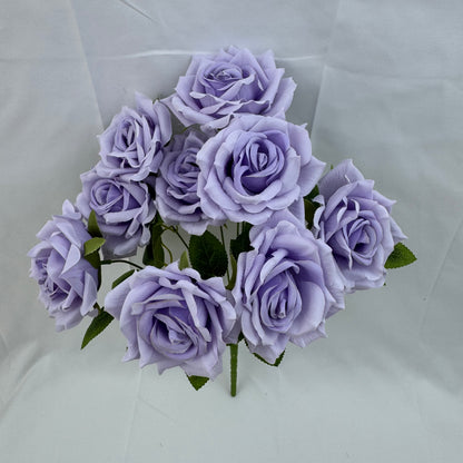 Lavender Silk Fruit Rose Bush - 9 Heads