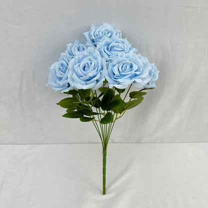 Blue Silk Fruit Rose Bush - 9 Heads