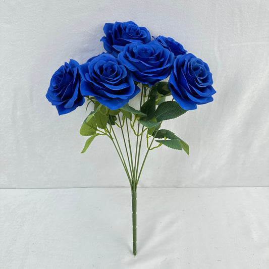 Blue Silk Happiness Rose Bush - 7 Heads