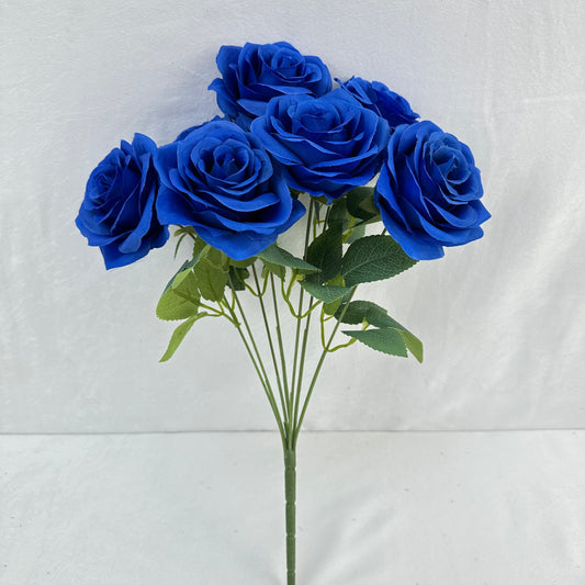 Blue Silk Happiness Rose Bush - 7 Heads