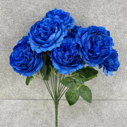 Blue Silk Lucky Ranunculus Bush - 12 Heads RosesHQ.com