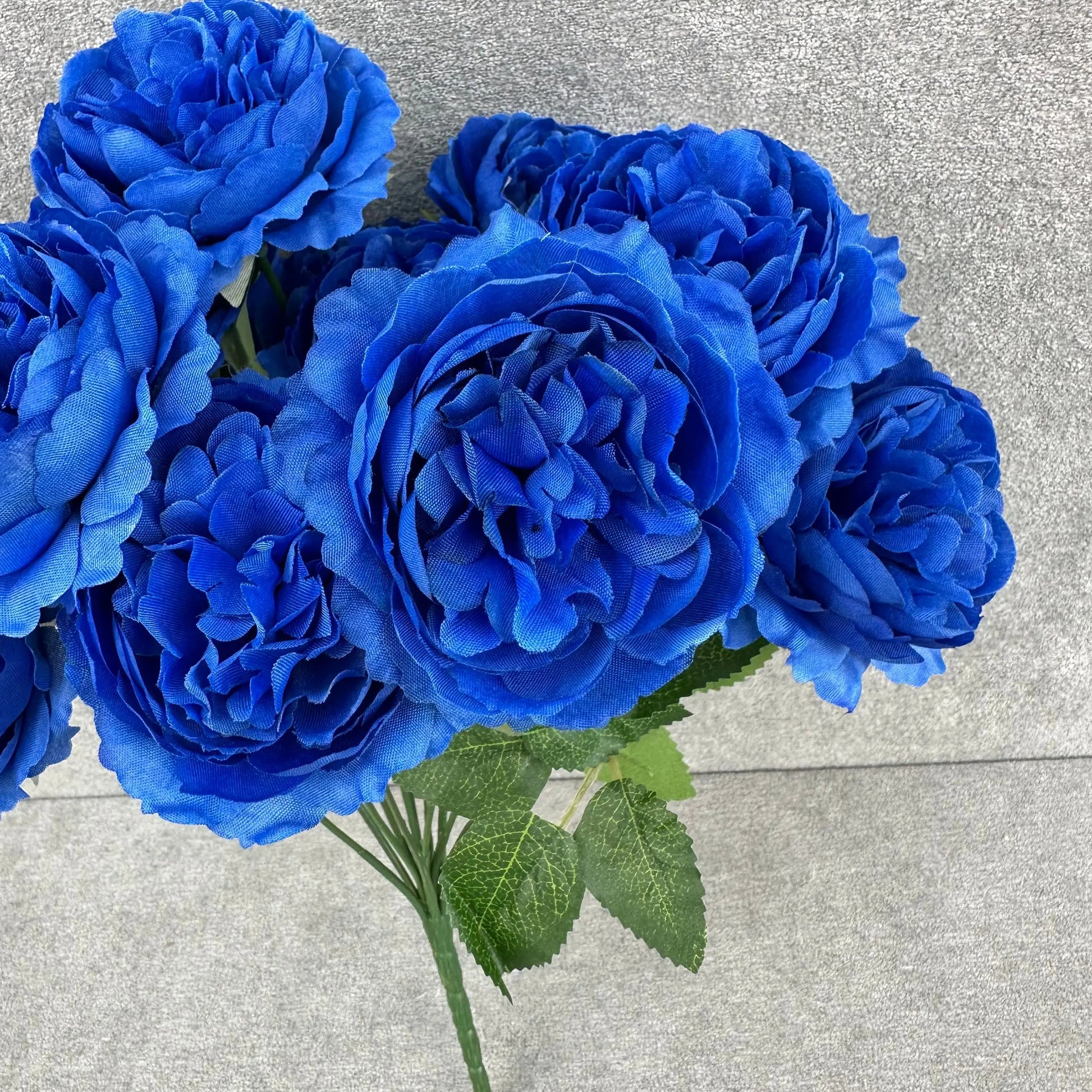 Blue Silk Lucky Ranunculus Bush - 12 Heads RosesHQ.com