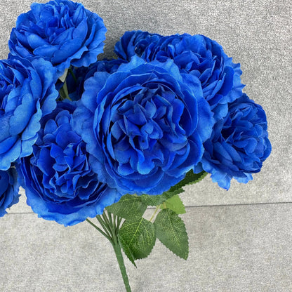 Blue Silk Lucky Ranunculus Bush - 12 Heads RosesHQ.com