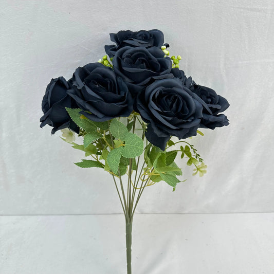 Blue Silk Acacia Rose Bush - 10 Heads RosesHQ.com
