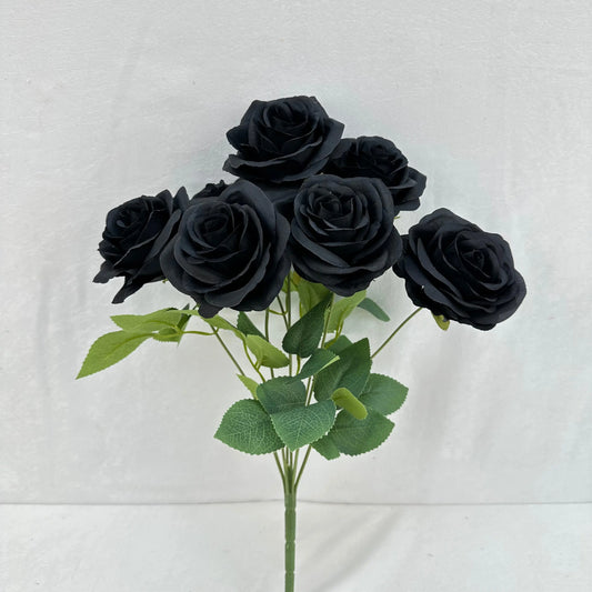 Black Silk Happiness Rose Bush - 7 Heads RosesHQ.com