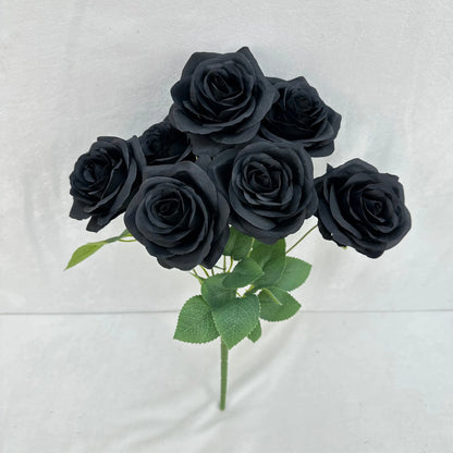 Black Silk Happiness Rose Bush - 7 Heads RosesHQ.com