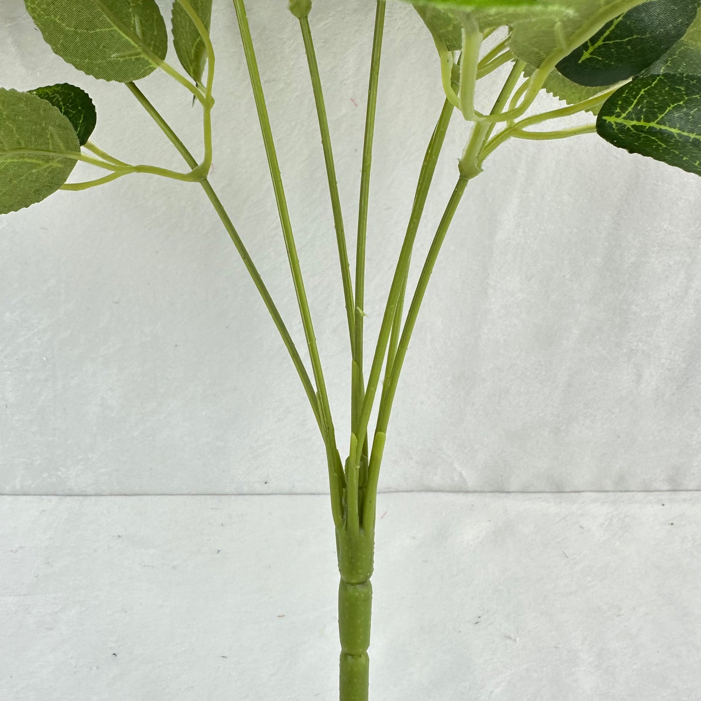 Green Silk Wedding Rose Bush - 7 Heads