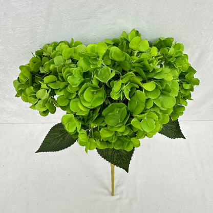 Green Silk French Hydrangea Bush - 5 Heads RosesHQ.com