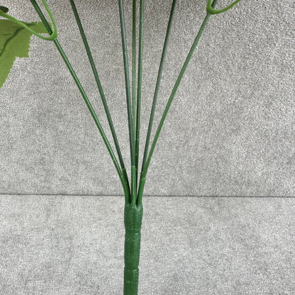 Yellow Silk Marigold Bunch - 6 Heads